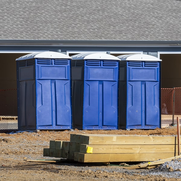 how do you ensure the portable restrooms are secure and safe from vandalism during an event in Denton Georgia